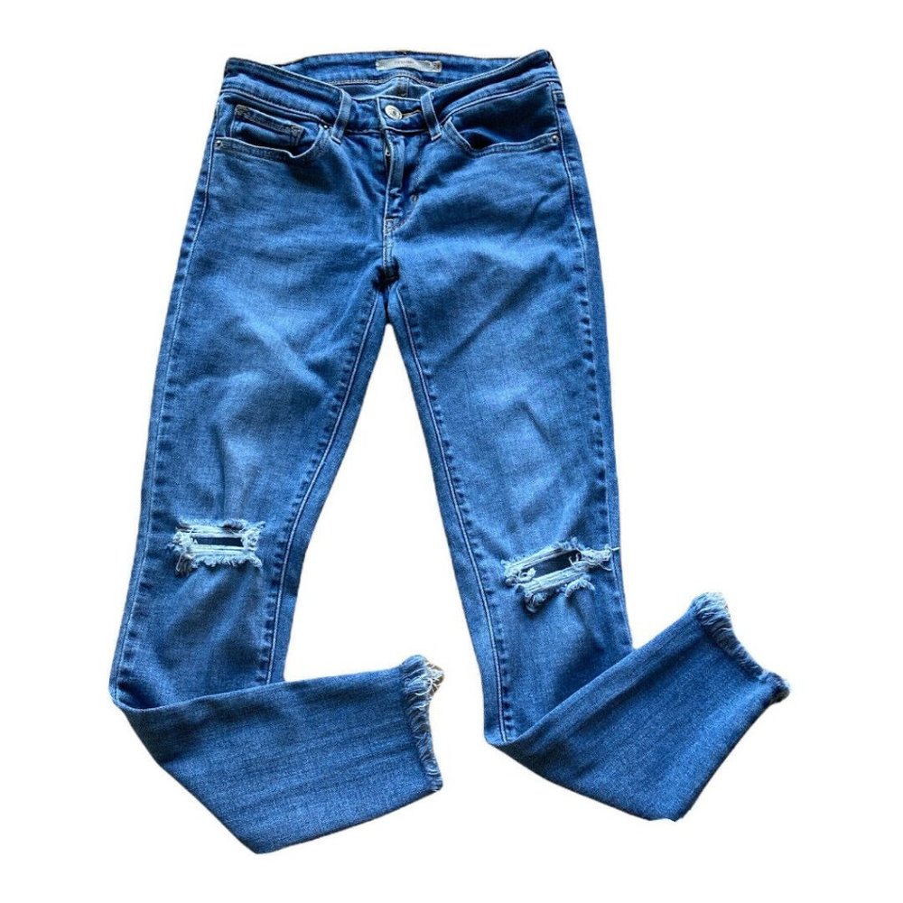 Levi's Blue Skinny Jeans for Women